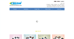 Desktop Screenshot of chilisin.com.tw